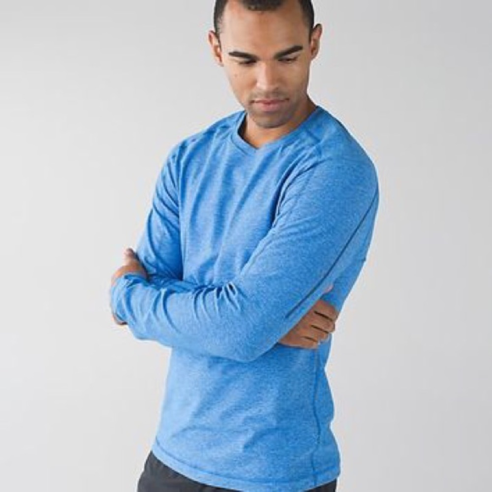Lululemon men's speed long sleeve shirt