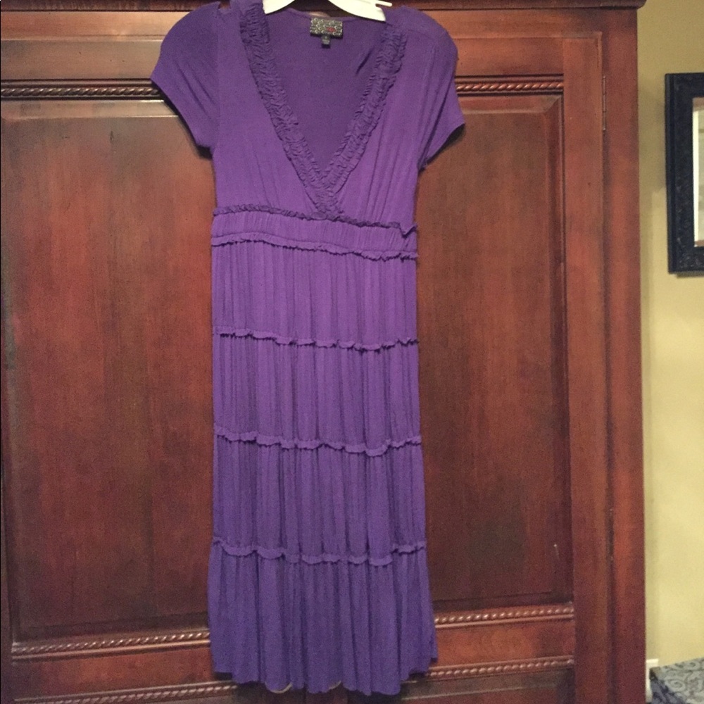 Cute purple dress
