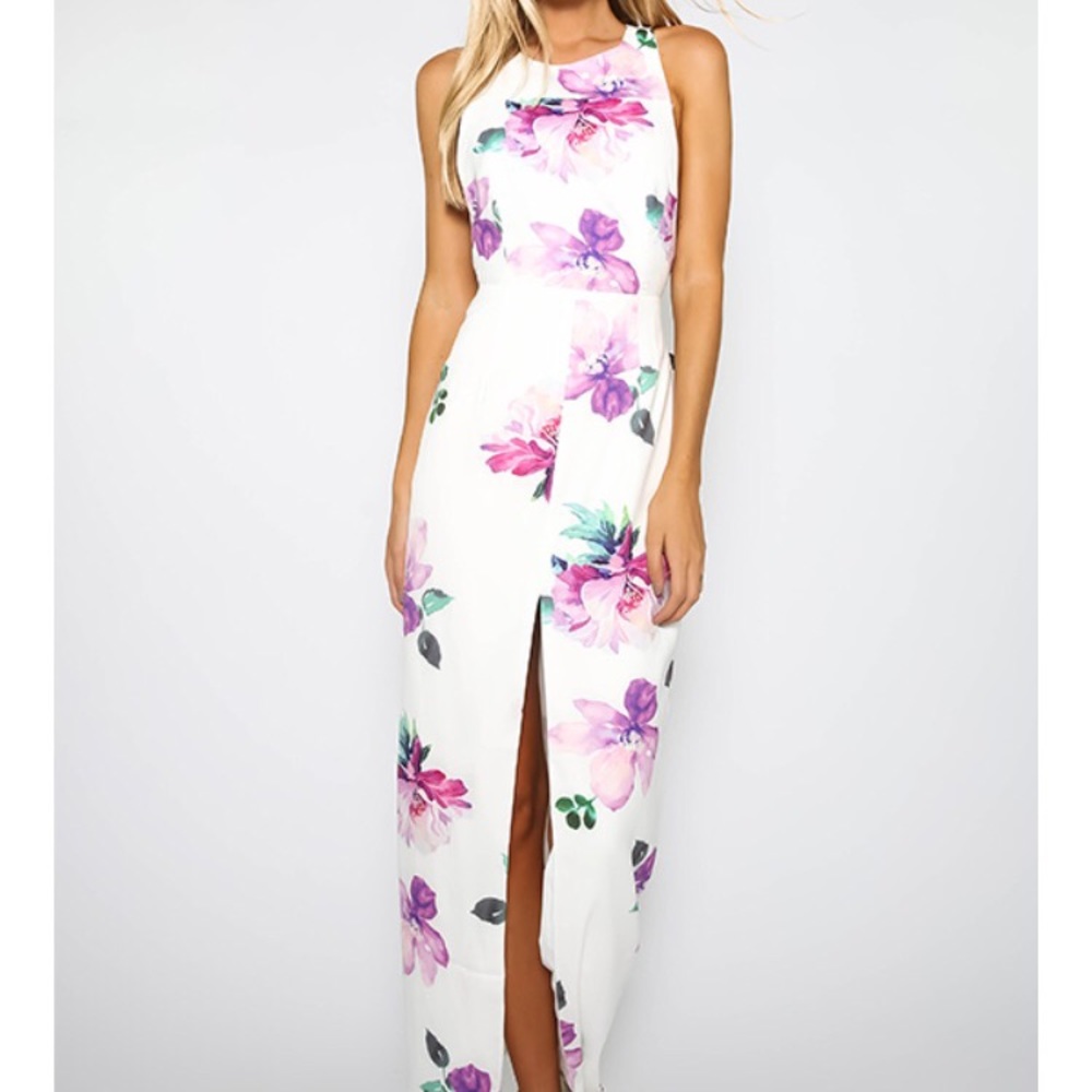 Enchanted floral maxi