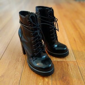 Jeffrey Campbell 'Legion' Black Ankle Boot