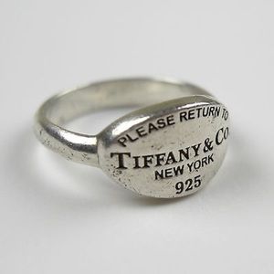 Sterling "Return to Tiffany" ring