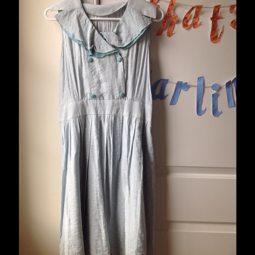 Vintage Sailor Dress circa 1940s