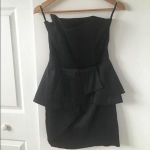 Dropped price! Black Cache strapless dress