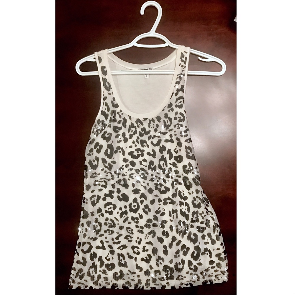 Super Cute Cheetah Print Top From Express