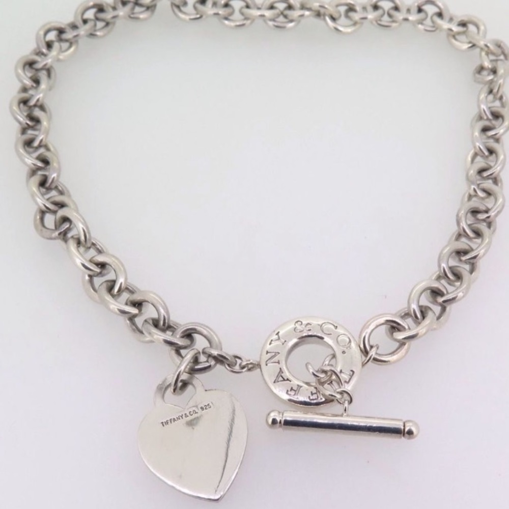 Tiffany and Co Heart Toggle Necklace