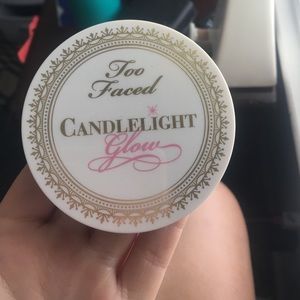 Candlelight glow highlighter by too faced