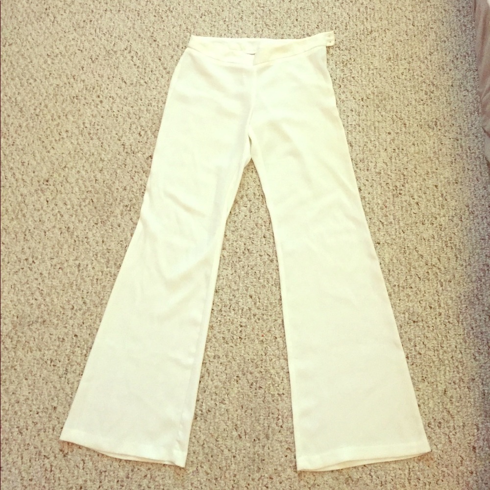 Cream united colors of Benetton pants.