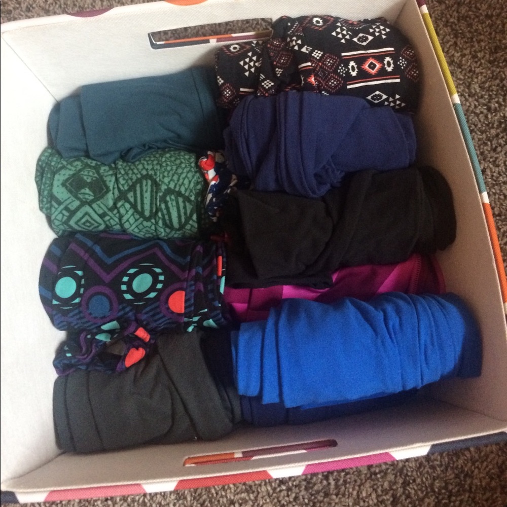 Bundle of LulaRoe Tween leggings!