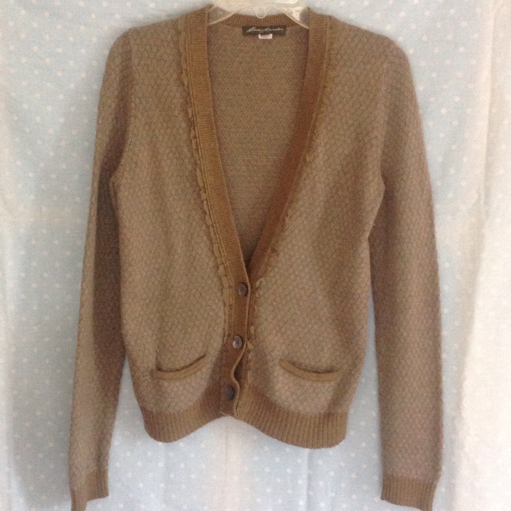Eddie Bauer cotton/wool blend sweater