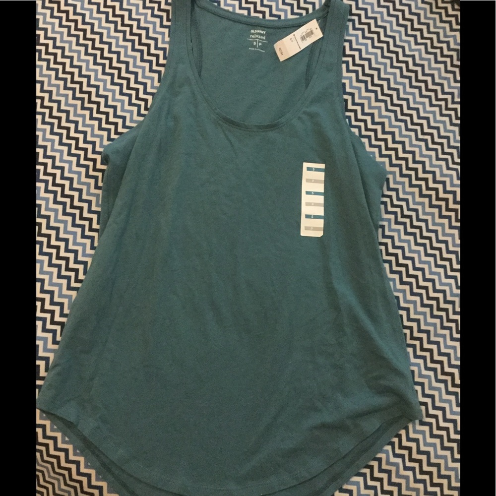 Teal relaxed tank top NWT [CLOSET CLEAROUT]