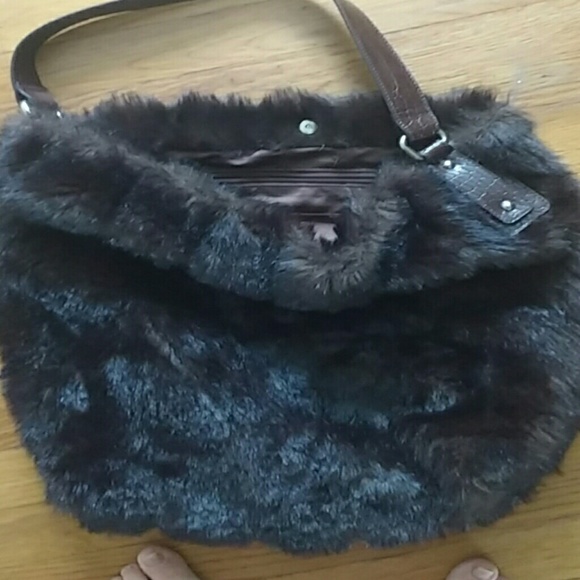 Fake fur pocketbook - Picture 2 of 2