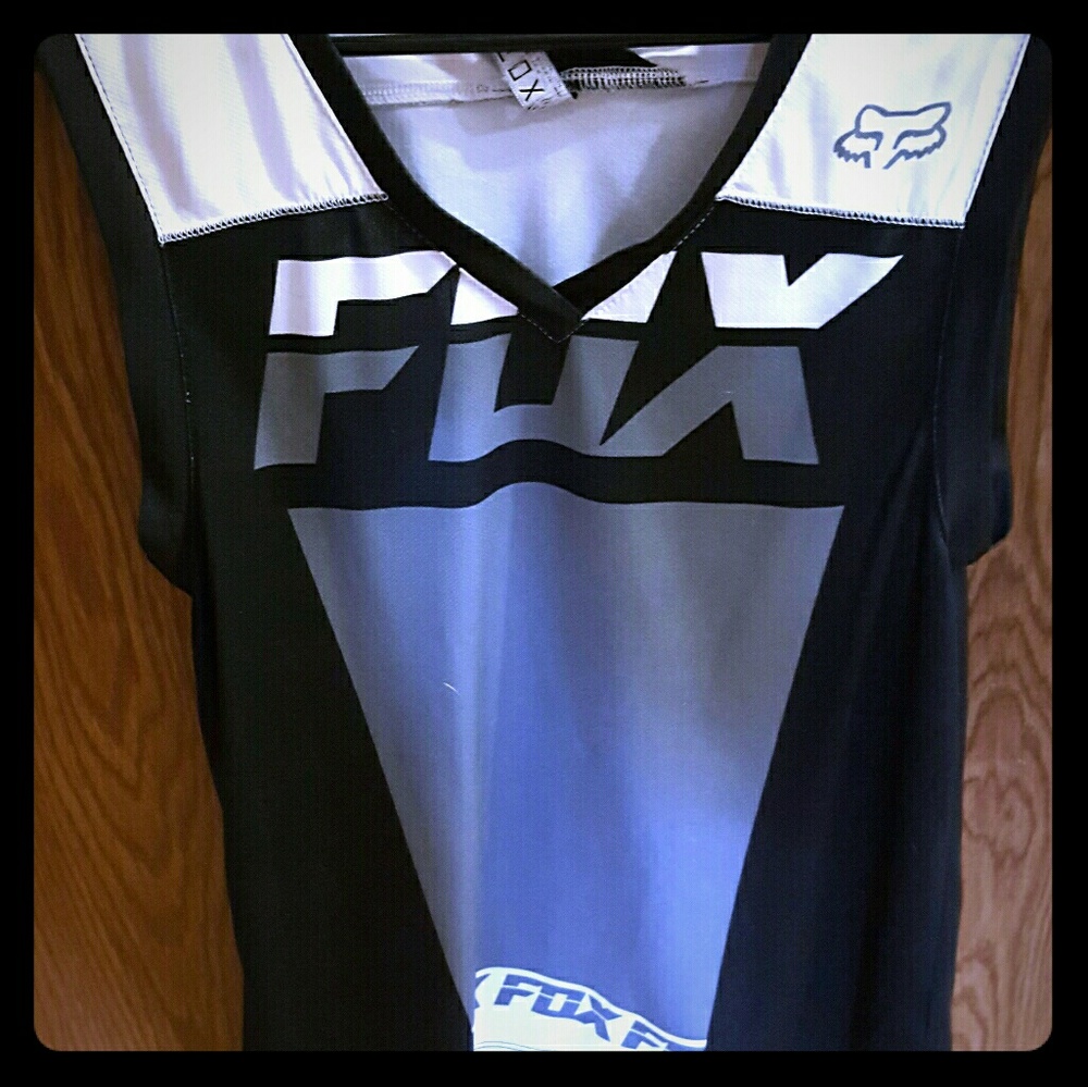 V neck fox RACING jersey