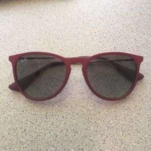 Rayban Erika purple/maroon