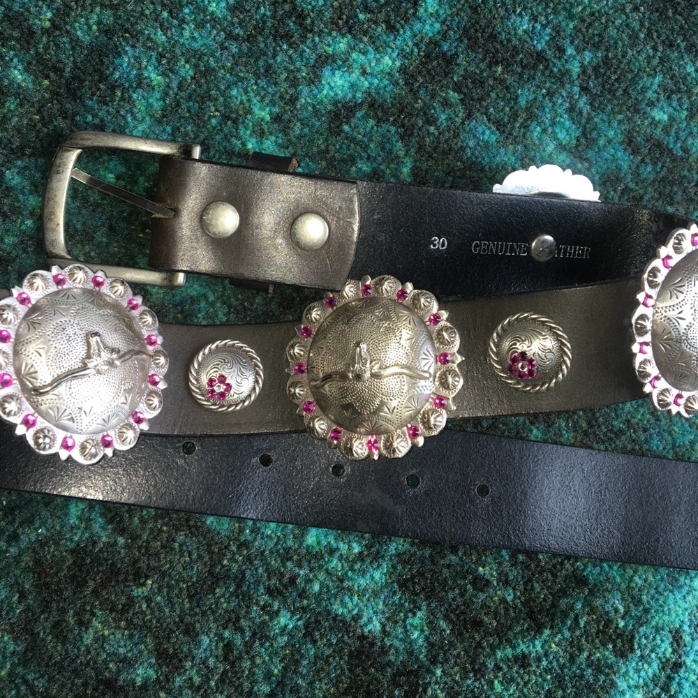 Genuine leather belt