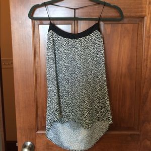 NWT Express brand silky t-back tank
