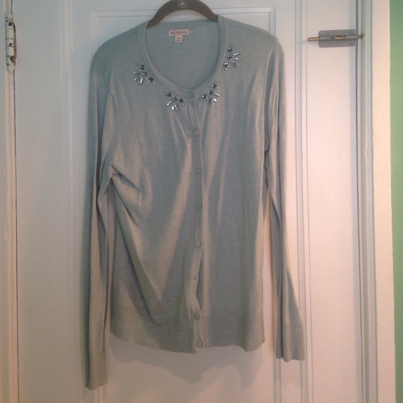 Merona Tops - Jeweled Cardigan