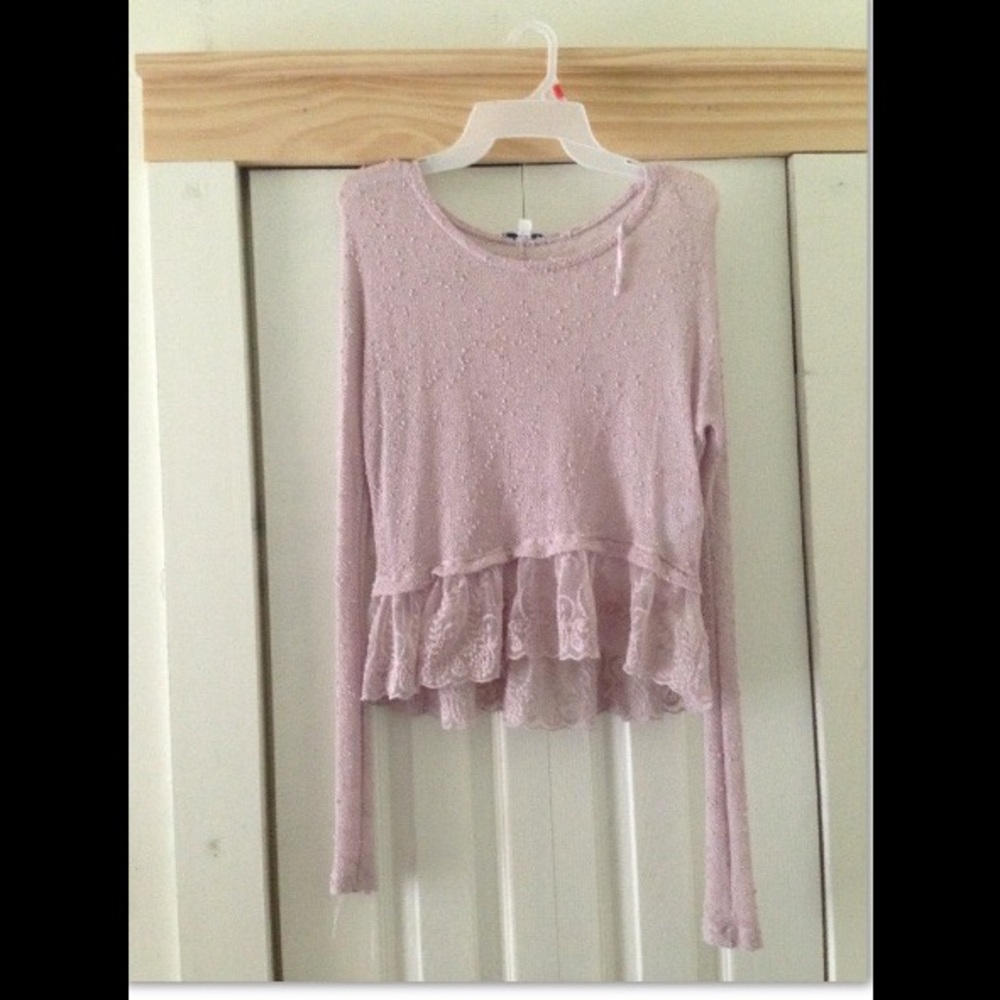 American Eagle Outfitters Peplum Top