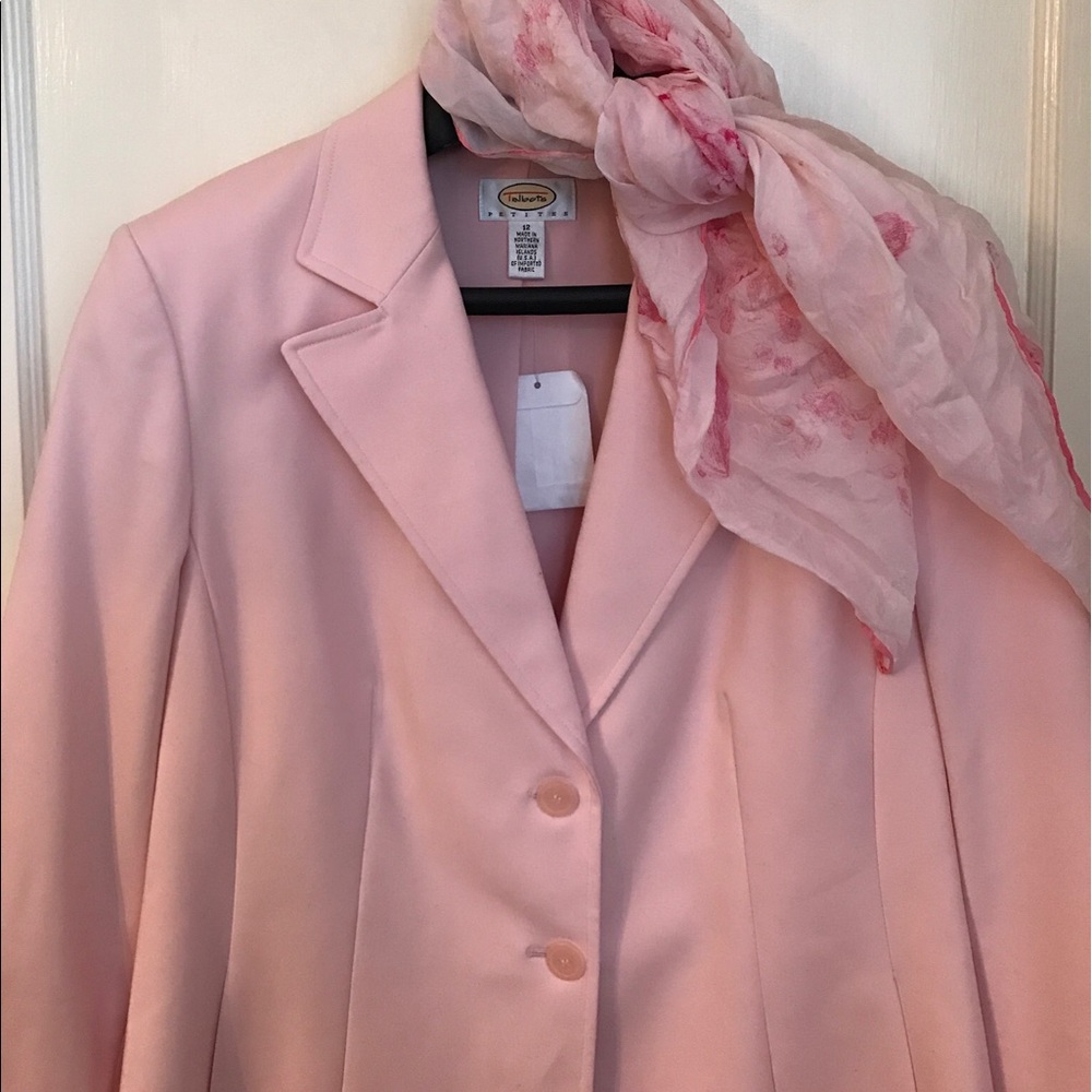 💐NWT spring pink Talbots blazer🌷