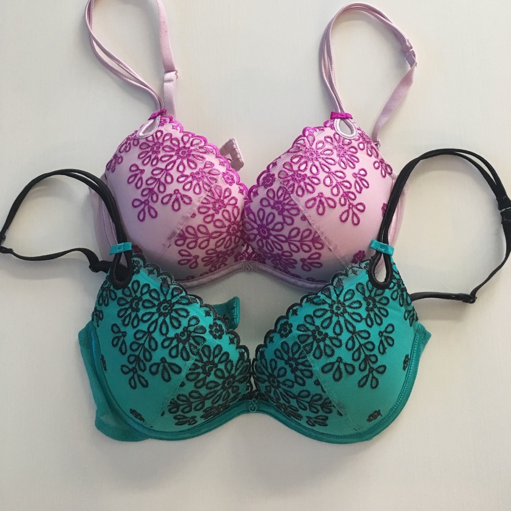 Victoria's Secret Sexy Push-up Bras (Lot of 2)