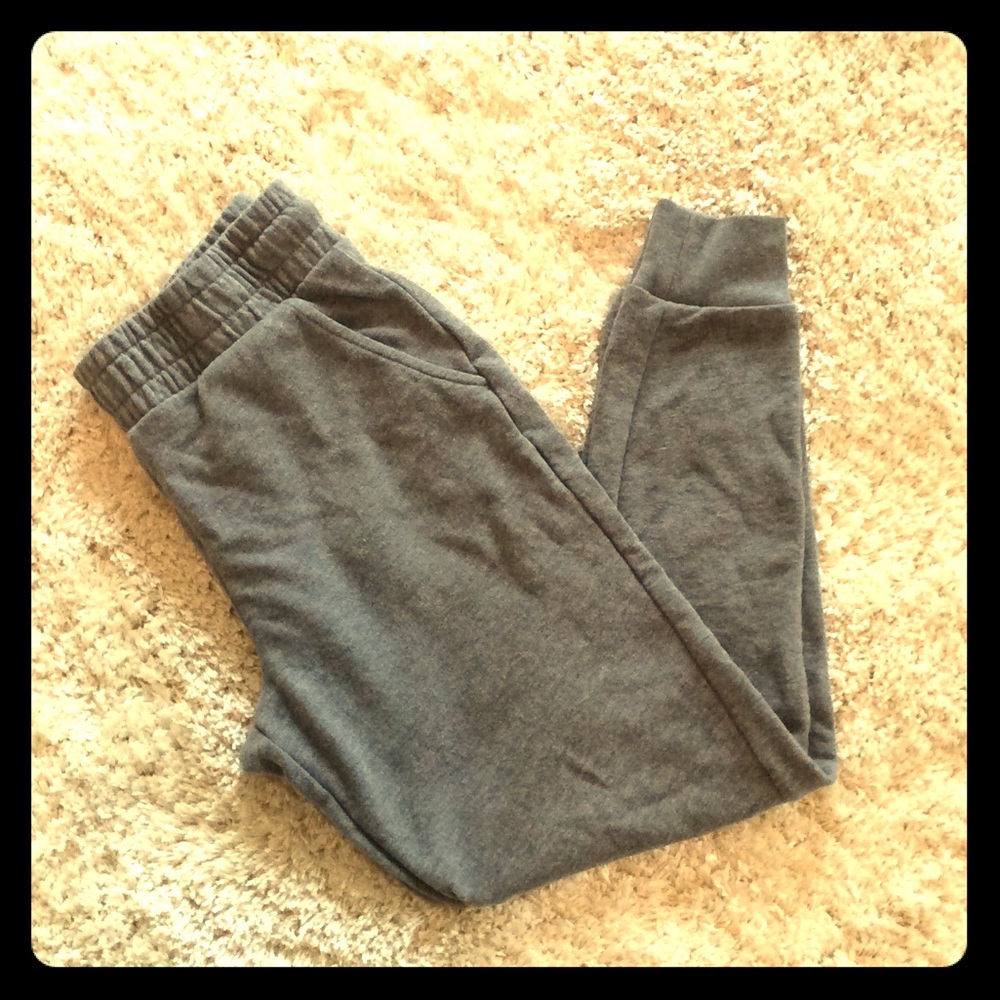 🔴HOLD Comfy F21 Gray Cotton Joggers