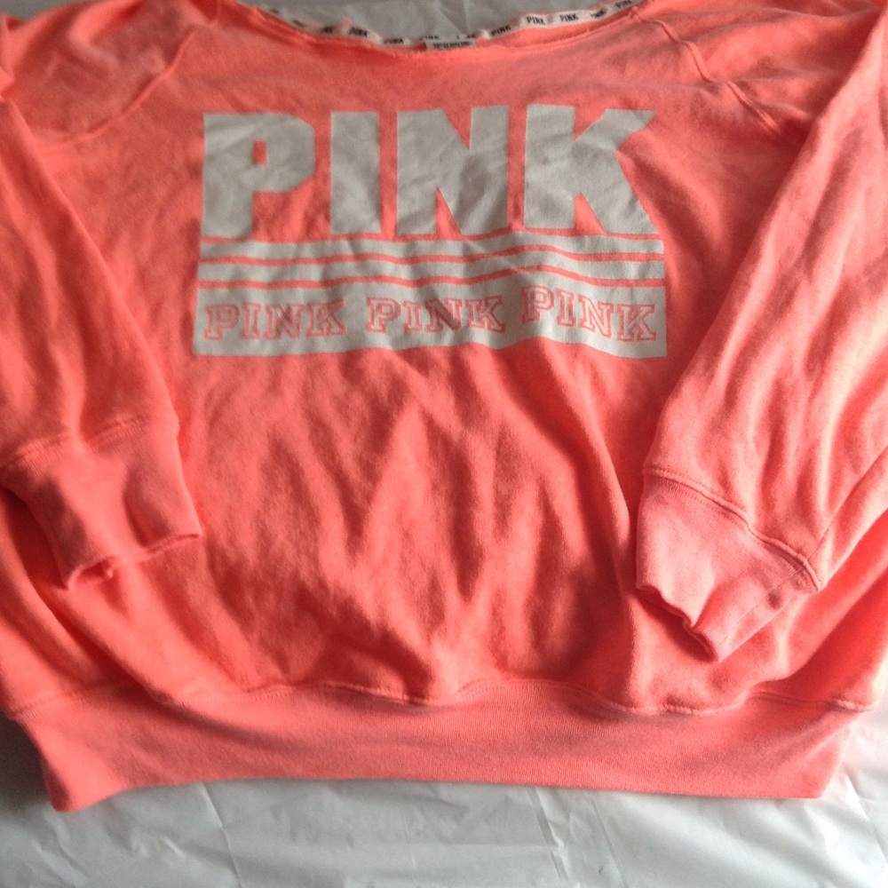 Euc vs pink raglan sweater