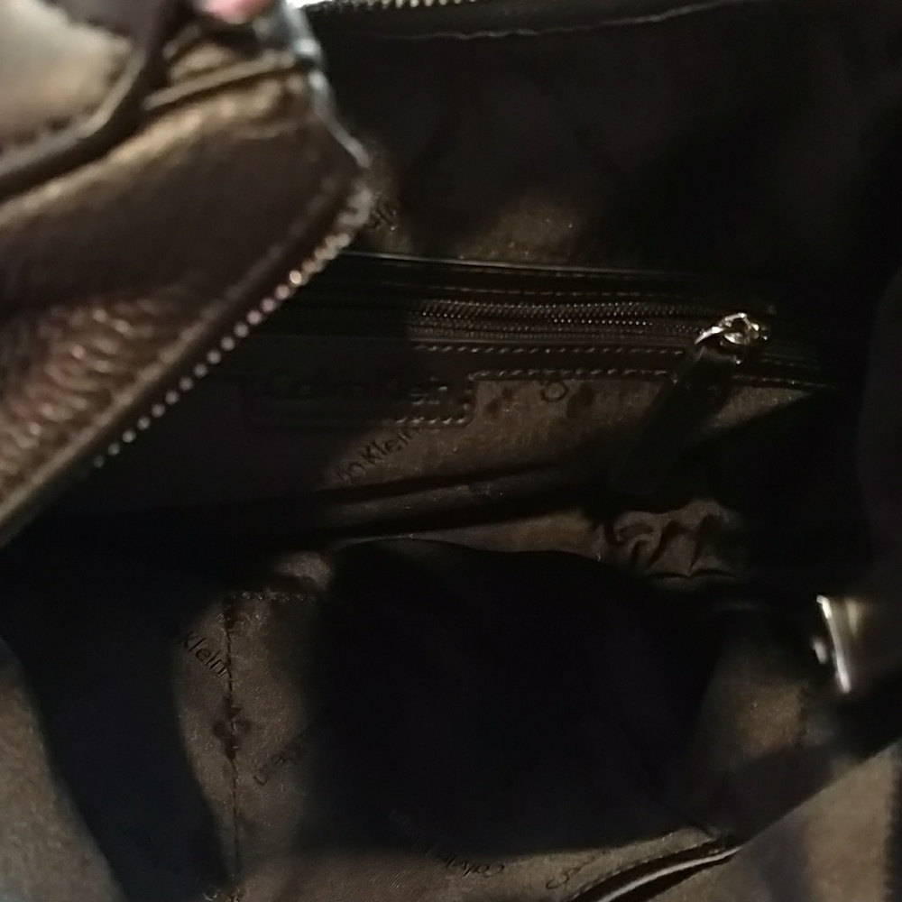 💥SOLD!💥 NWT Calvin Klein Black Leather Bag - Picture 3 of 6