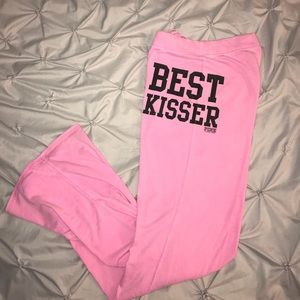 Best Kisser Pink Victoria Secret Pants
