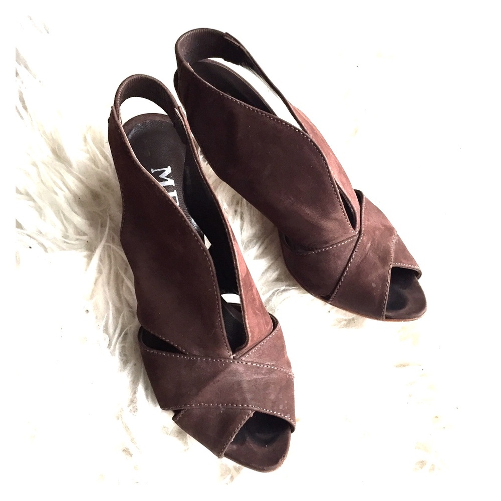 Italian Handmade Suede Heels