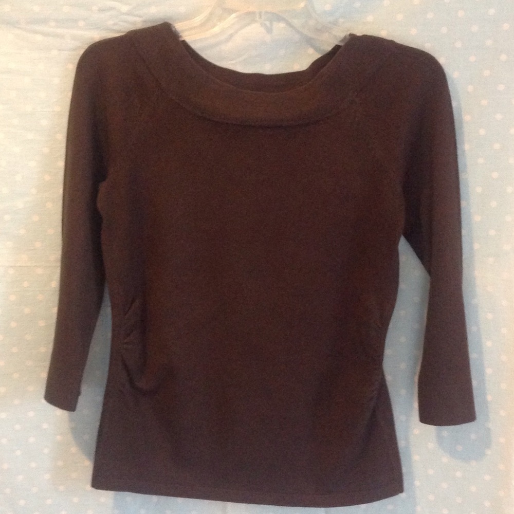 Shirred Waist Ann Taylor Sweater