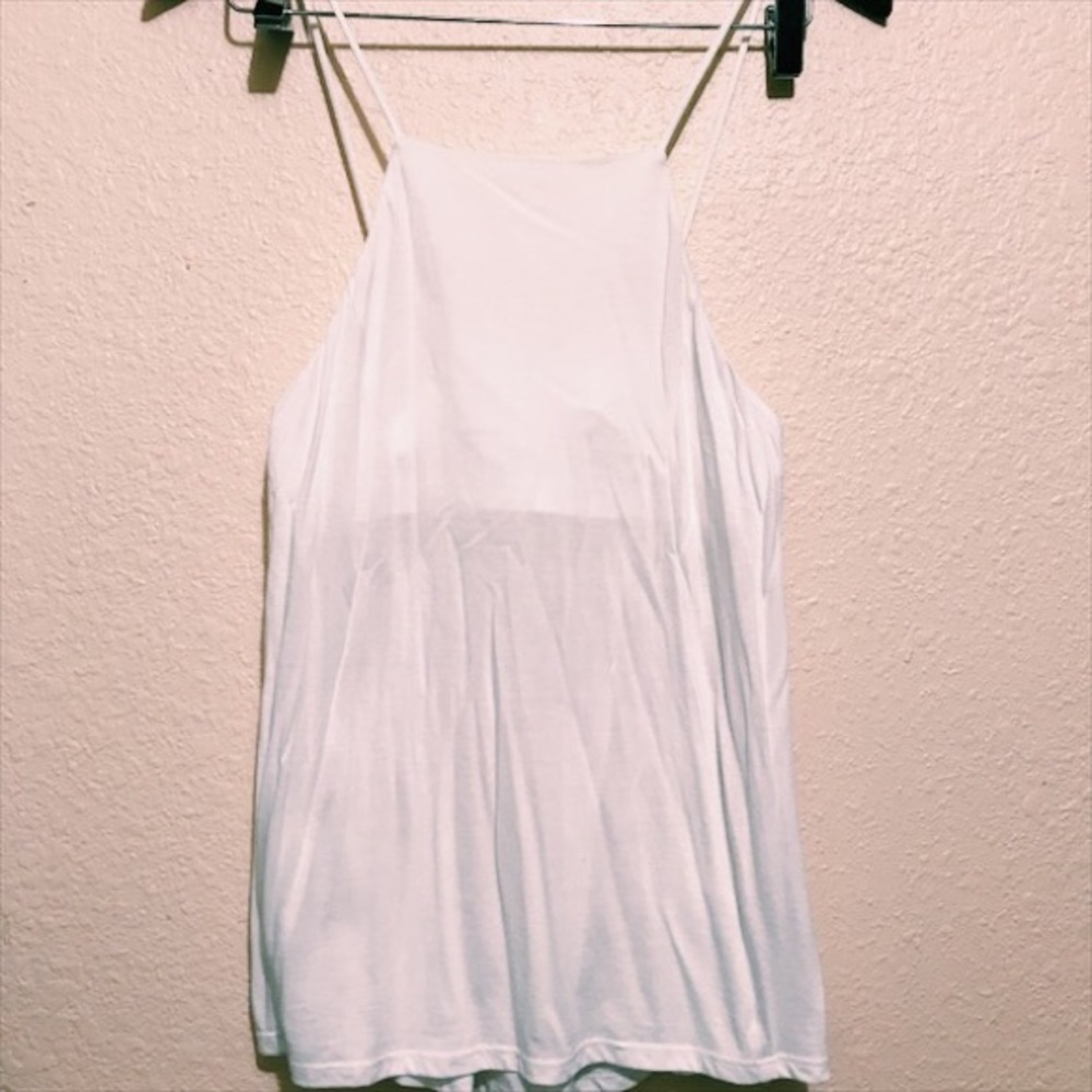 NWOT Victoria Secret pure White Halter Top