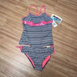 NWT girls tankini by Breaking Waves