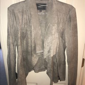 WORN ONCE! BNCI by Blanc Noir grey fitted jacket