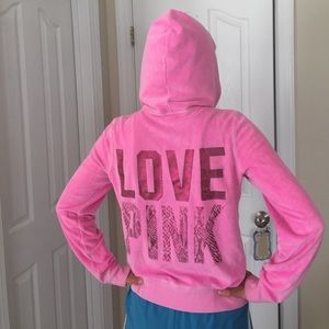 Pink Zip up