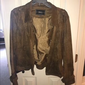BNCI by Blanc Noir Brown Jacket Worn Once