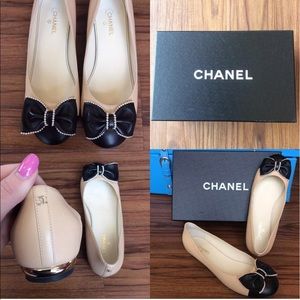 Chanel Flats Worn Once