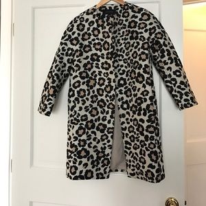 Leopard print coat from Ann Taylor