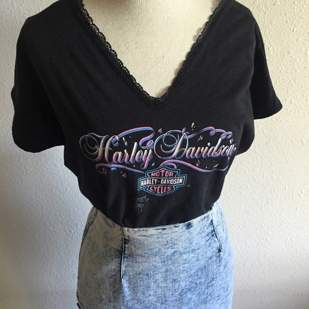 Vintage Harley Davidson biker tee