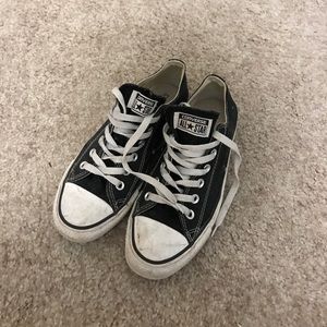 Black converse