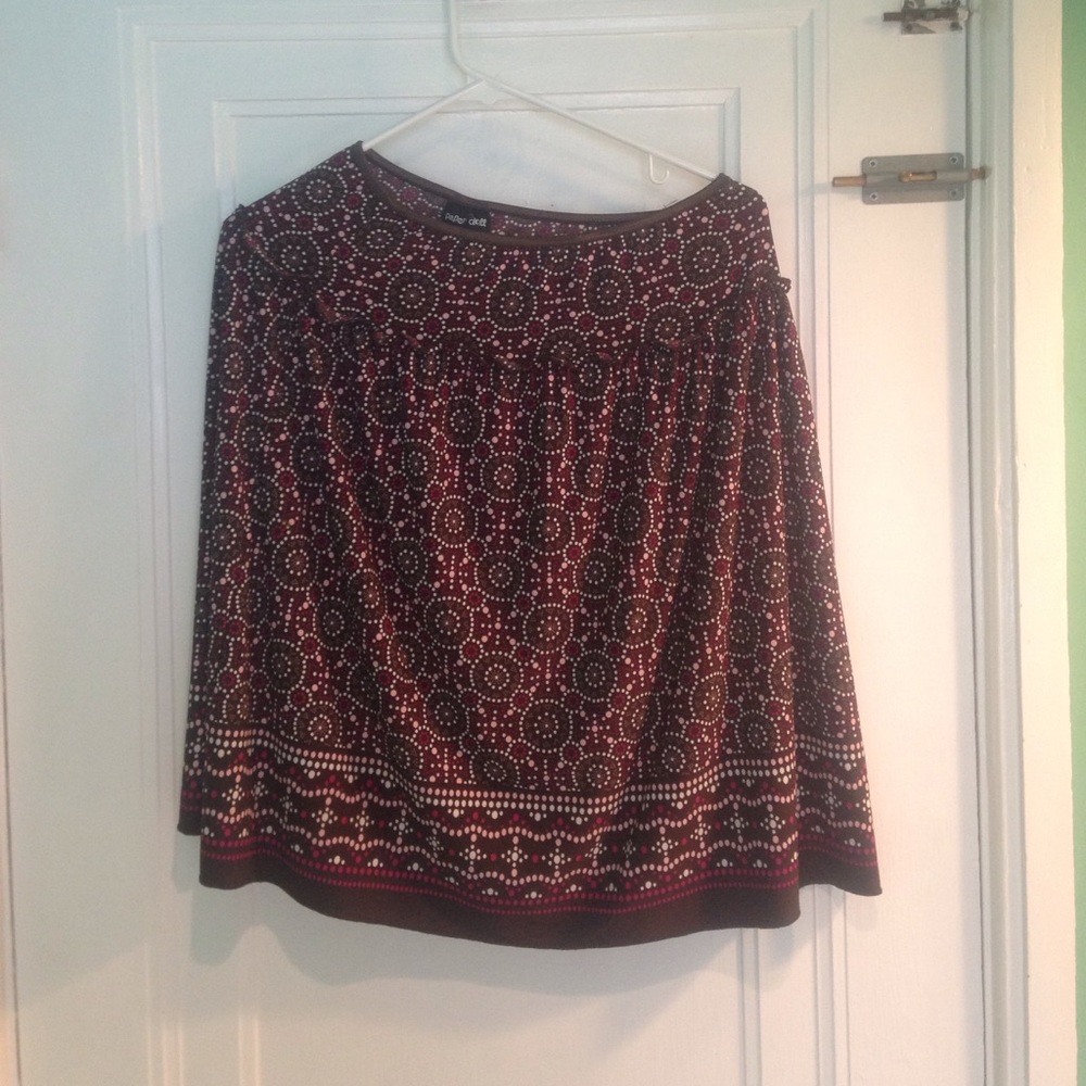 Soft Patterned Skirt