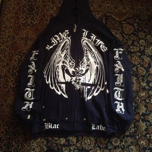 Navy blue Blac label hoody size 3x