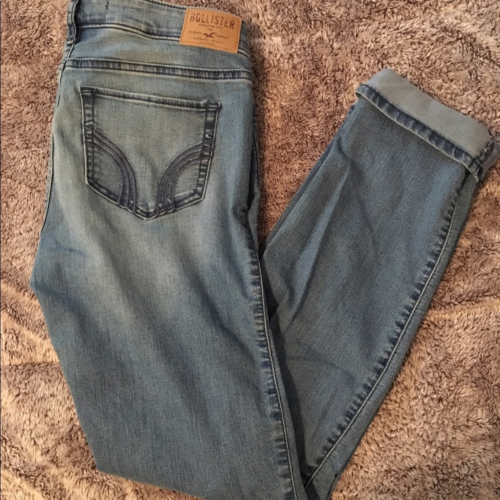 Hollister Distressed Skinny Jeans
