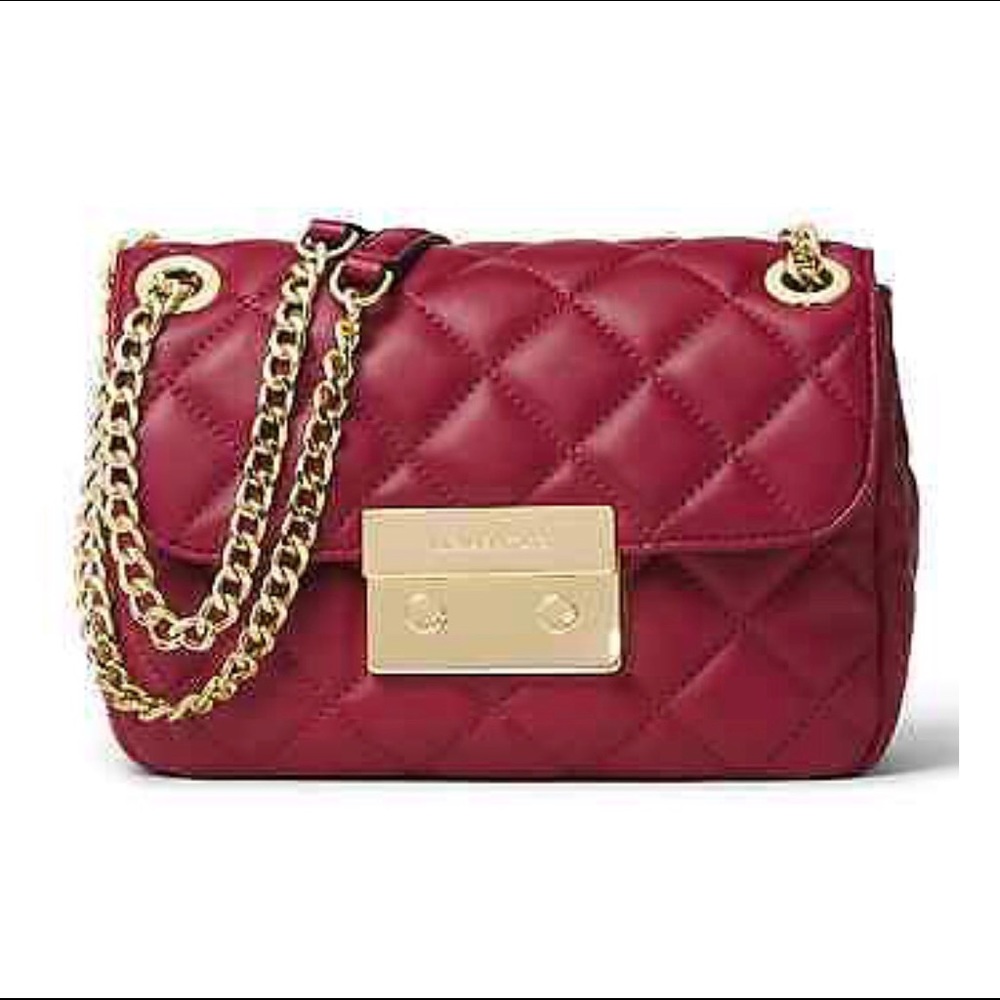 Michael Kors Sloan Small Leather Shoulder Bag