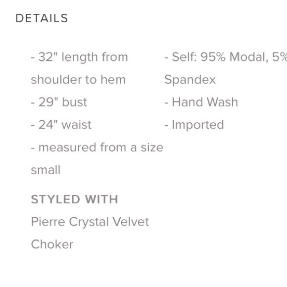 Francesca's Adorable Ruffle Dress - Picture 8 of 8