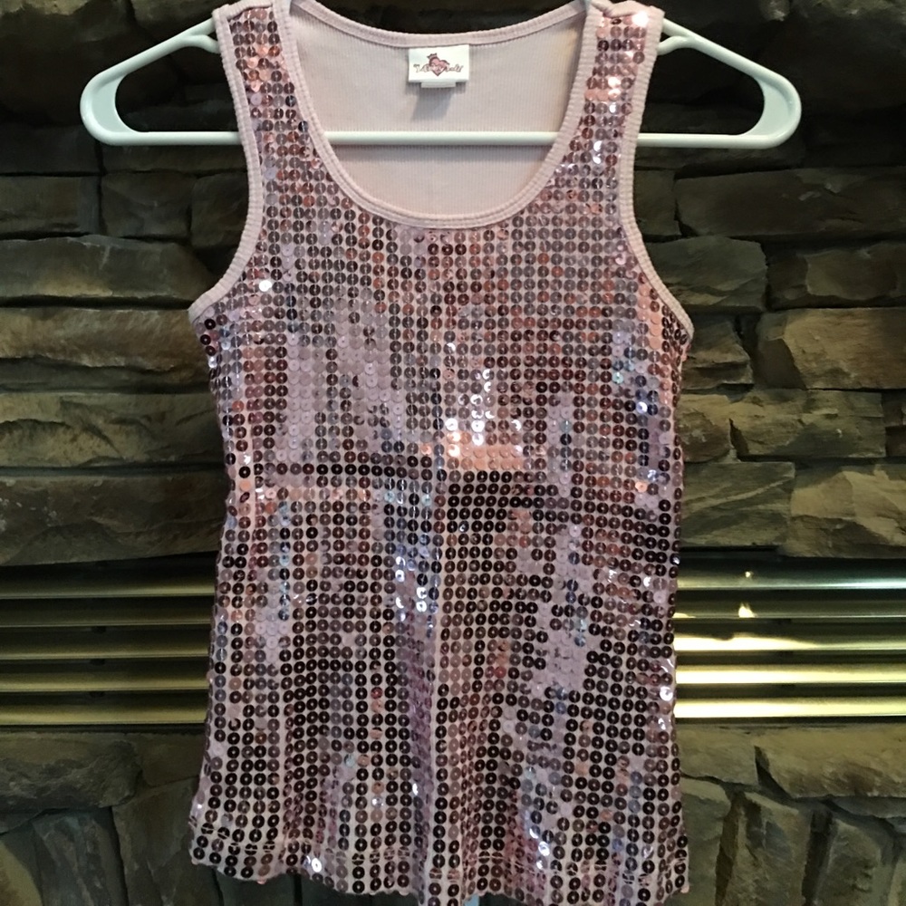Girls sequined shirt