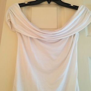 Arden B White off the shoulder blouse
