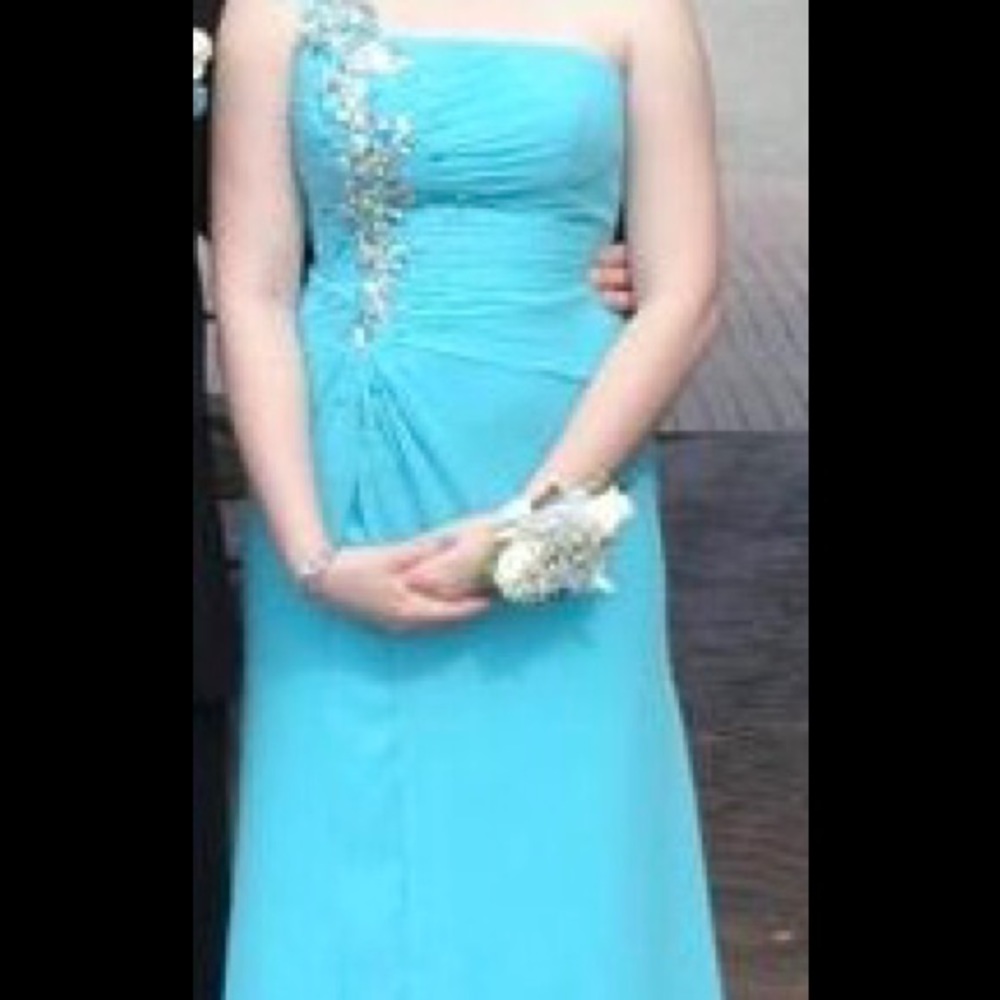 Blue Prom Dress