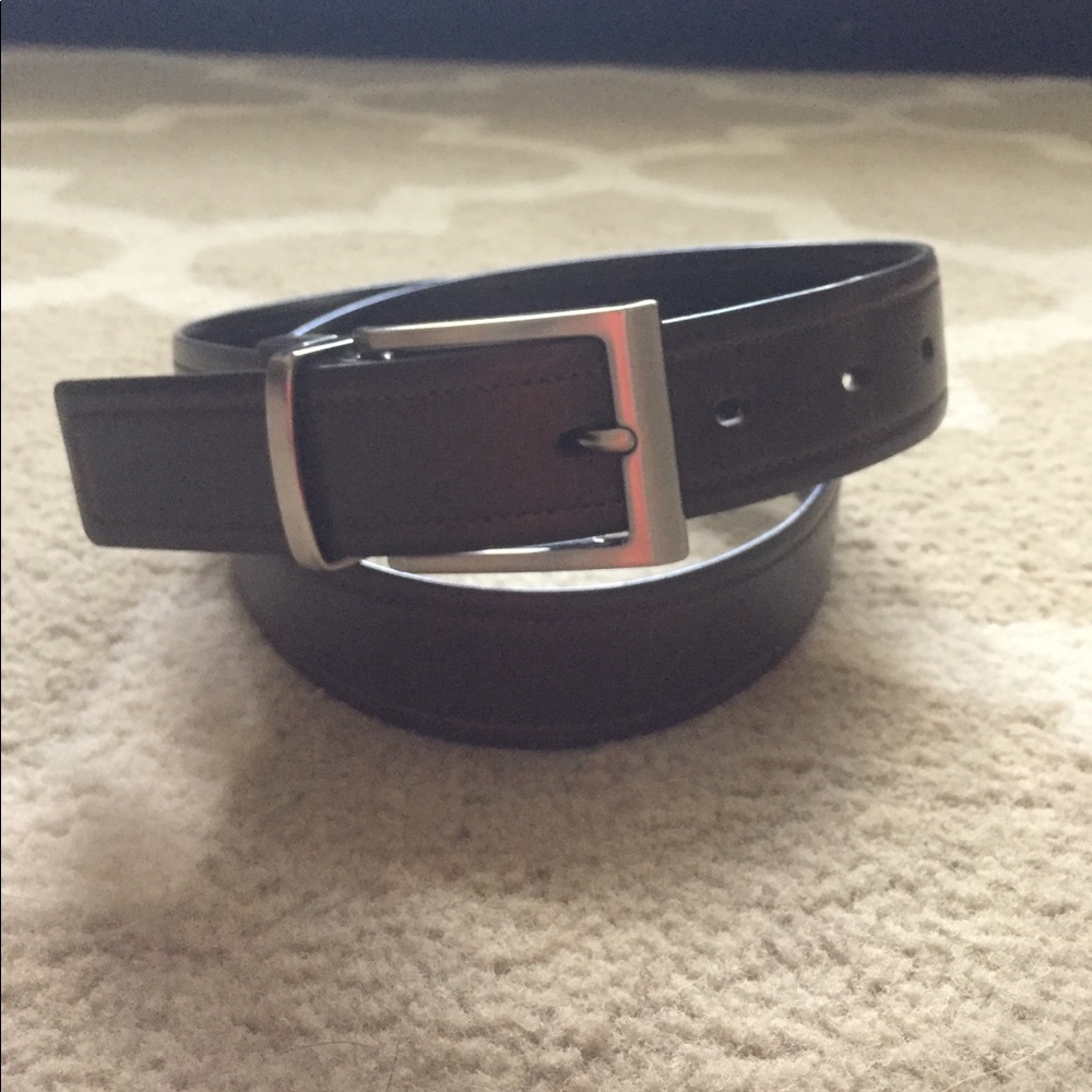 Men's Reversible Bonded Leather Belt