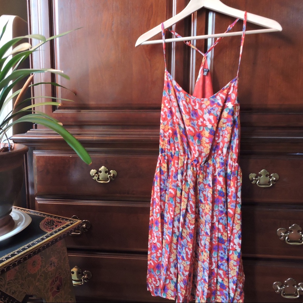 (SALE!!!) RED MINI DRESS