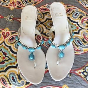 Stuart Weitzman kitten heels