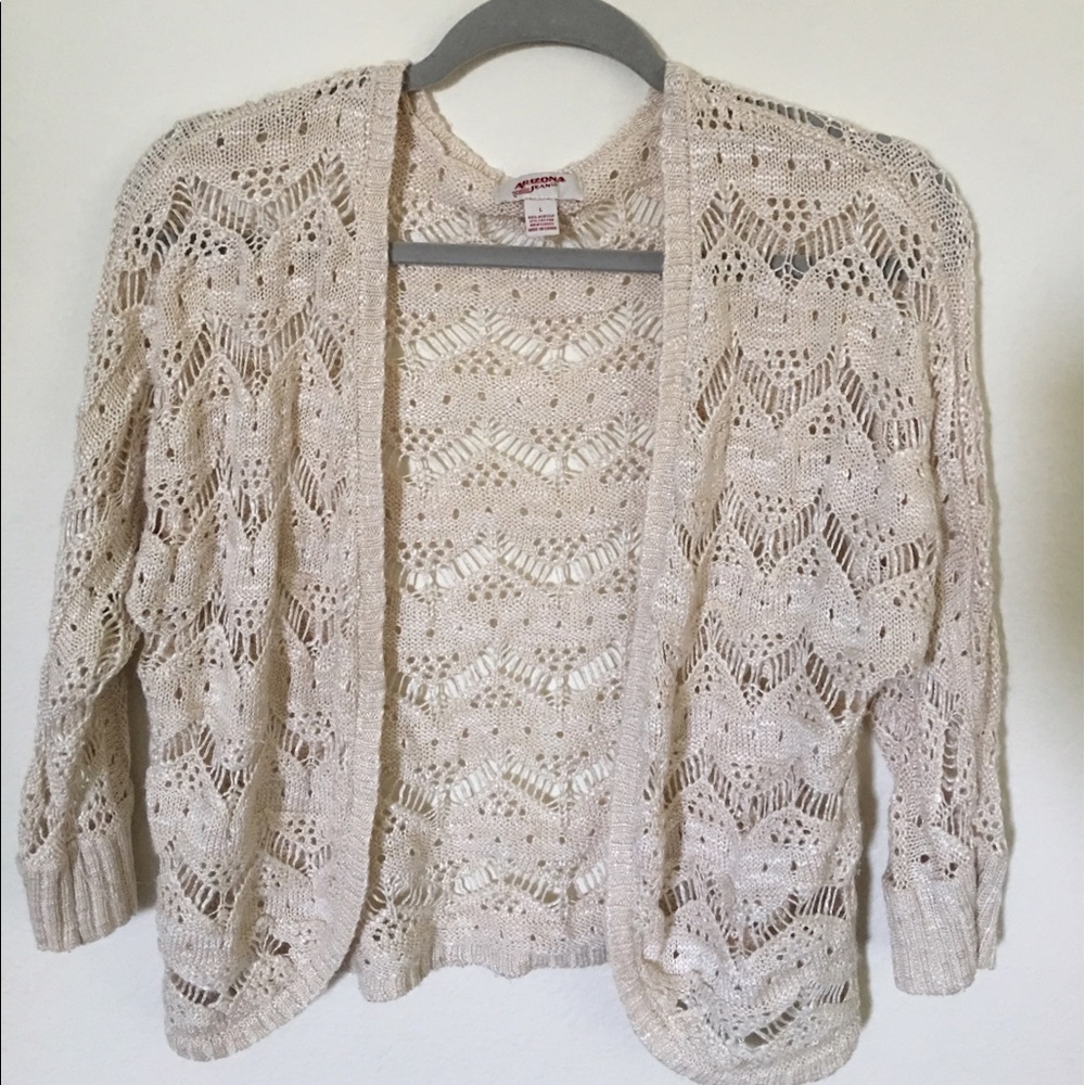 Cream sweater